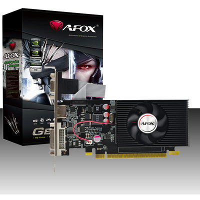 AFOX NVIDIA GeForce GT 730 - 4GB / DDR3 / 128-bit / PCIe 2.0 / D-Sub / HDMI / DVI