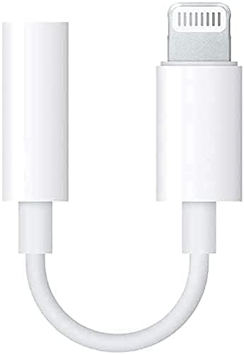 Apple Lightning to 3.5mm Headphone Jack Adapter – White