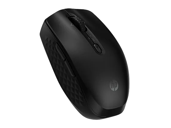 HP 420 Programmable Wireless Mouse - Up to 4000 dpi / 7 Buttons (6 Programmable) / Black Color