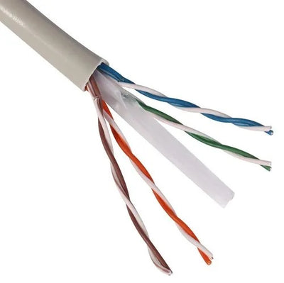 KUWES CAT.6 24AWG Cable Roll 305 Meter - Grey - Image 2