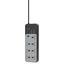 3000W Power Strip Porodo 7AC Universal 6 USB (4C+2A) Fast Charging - Gray - Saif Al Najmi KwExtension Power SocketPorodoSaif Al Najmi Kw3000W Power Strip Porodo 7AC Universal 6 USB (4C+2A) Fast Charging - Gray