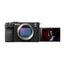 Sony ILCE-7CM2 MIRRORLESS CAMERA BODY - 34.1 MP / 2.95" LCD / HDMI / Wi-Fi / Bluetooth / USB - Black