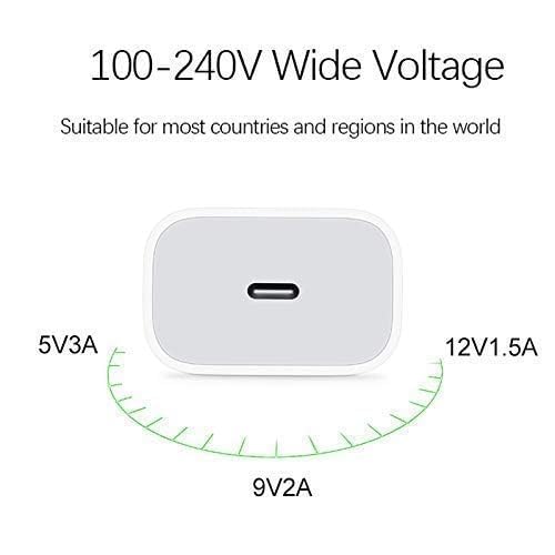 Apple USB-C Power Adapter - 20W / USB-C / White