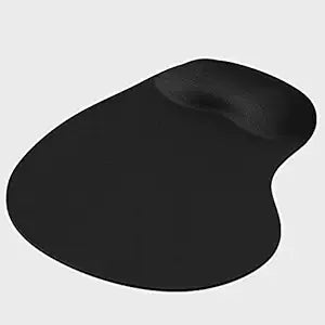 Mouse Pad Gel - Rubber / Polyester / Black - Mouse Pad