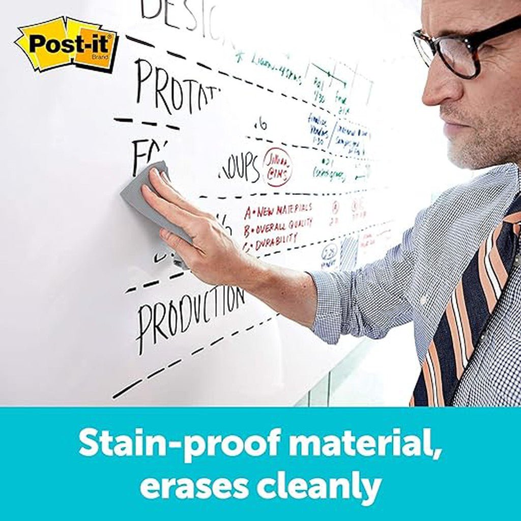 3M Peel & Stick White Board - 90 cm