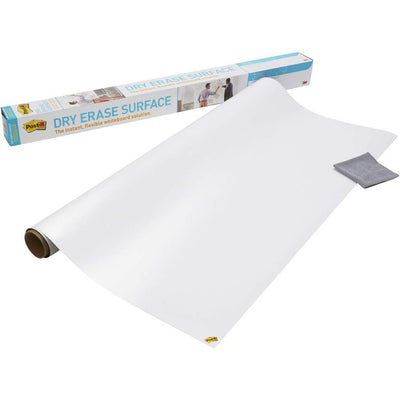 3M Post-it Super Sticky Dry Erase Whiteboard Film - 3 FT X 4 FT / 120 X 90 CM
