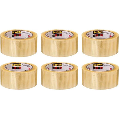 3M Scotch Clear Packaging Tape - 301C-50Y6T, In X 50 Yds