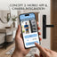 IK0953 - Smart Aluminum Tuya lock with camera