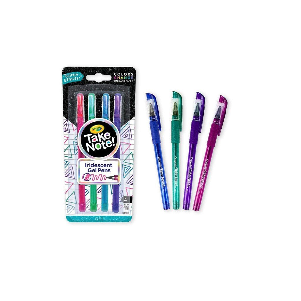 4 CT IRIDESCENT GEL PENS