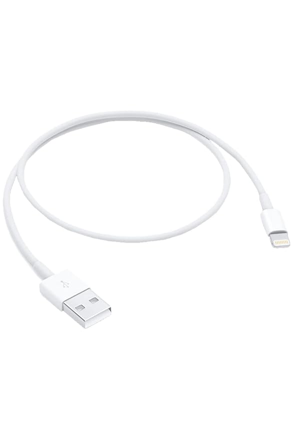 Apple Lightning to USB Cable - 0.5 Meter / White