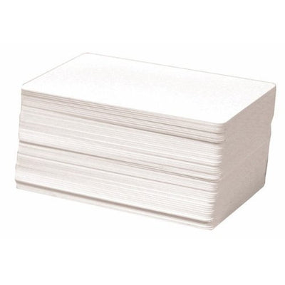 Zebra PVC Card - 30 mil / Pack of 100 / White
