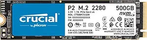 Crucial P2 - 500GB / M.2 2280 / PCIe 3.0 - SSD (Solid State Drive)