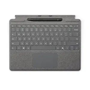 Microsoft Surface Pro Signature Keyboard - Magnetic / Arabic/English / Platinum - Microsoft Surface Pro 10