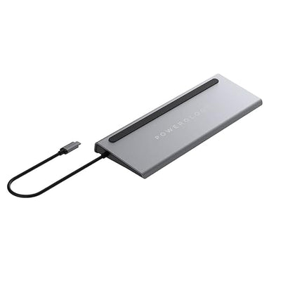 Powerology 11 In 1 Multi-Display USB-C Hub And Laptop Stand