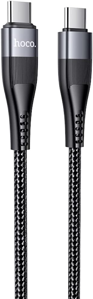 Hoco U99 Vortex Type-C to Type-C 2 Meter - Black