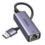 UGREEN USB to RJ45 Ethernet Adapter Aluminum Case - Space Gray