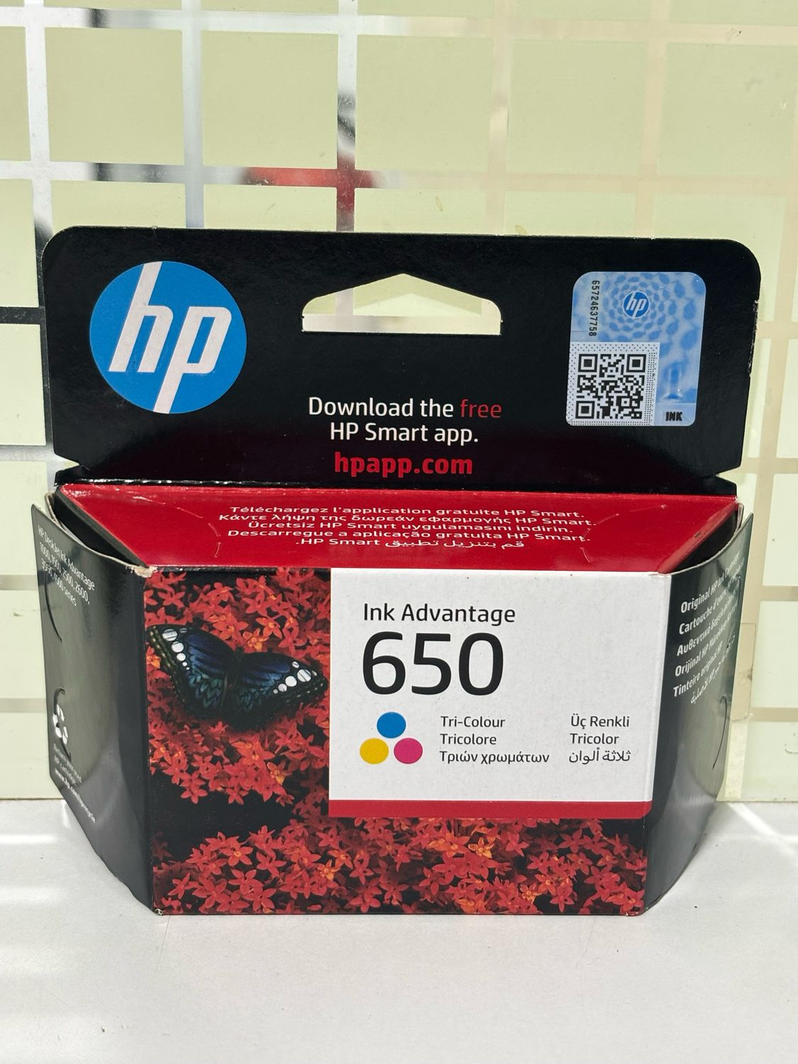 HP 650 Tri Color - 200 Pages / Tri Color / Ink Cartridge