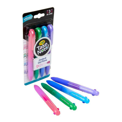 4CT. CRAYOLA WASHABLE GEL PEN SET