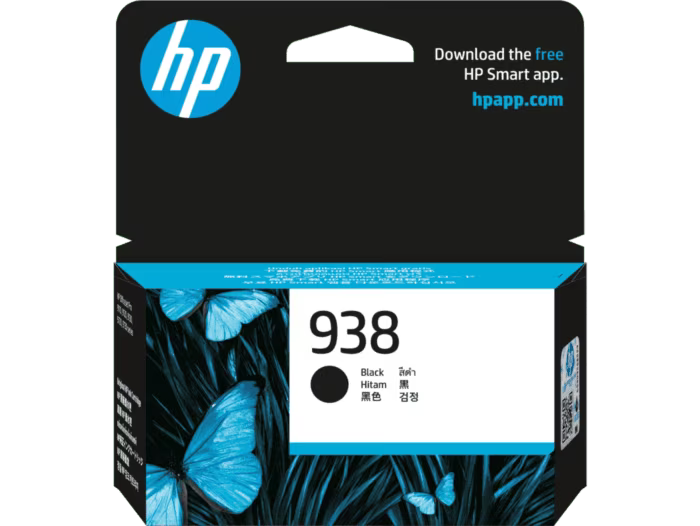 HP 938 Black Color - 1250 Pages / Black Color / Ink Cartridge