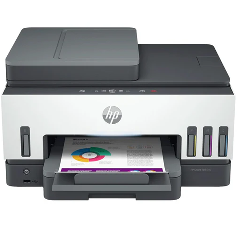 HP Smart Tank 790 Wi Fi All-in-One Printer Duplexer with ADF and Magic Touch Panel-Black