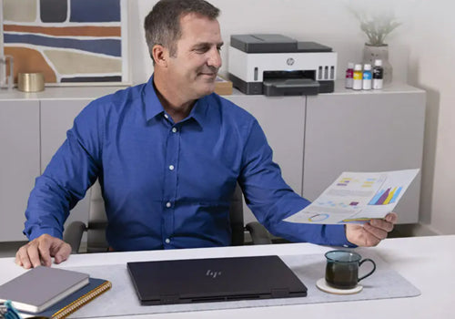 HP Smart Tank 790 Wi Fi All-in-One Printer Duplexer with ADF and Magic Touch Panel-Black