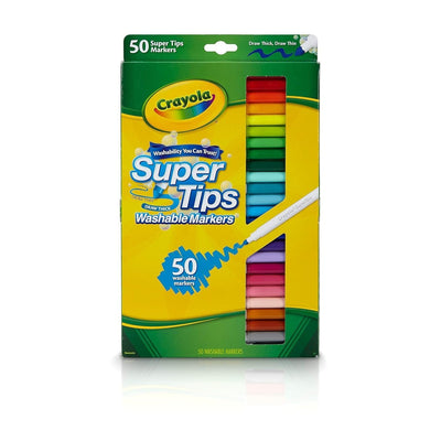 50 ct Washable Super Tips w/Si