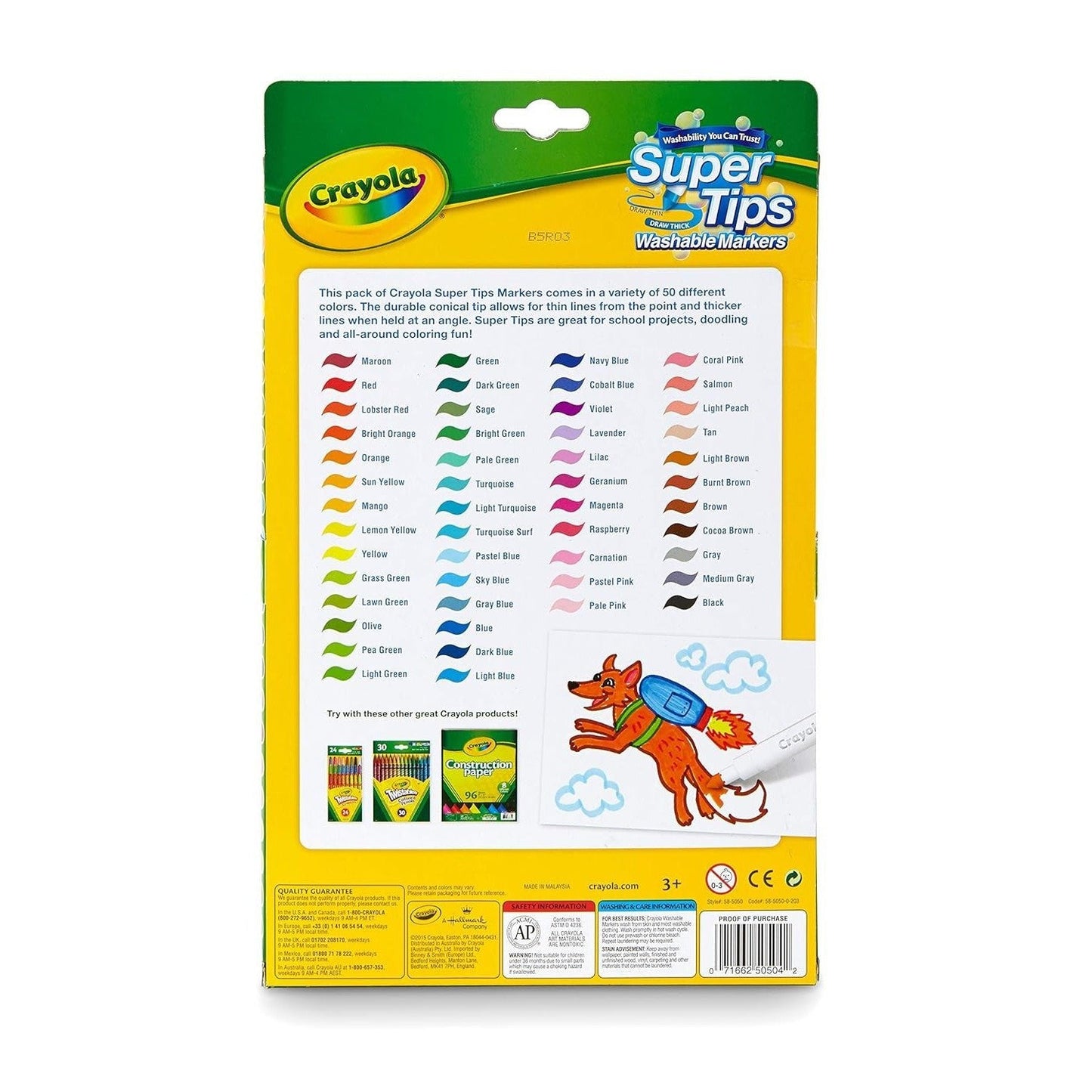 50 ct Washable Super Tips w/Si