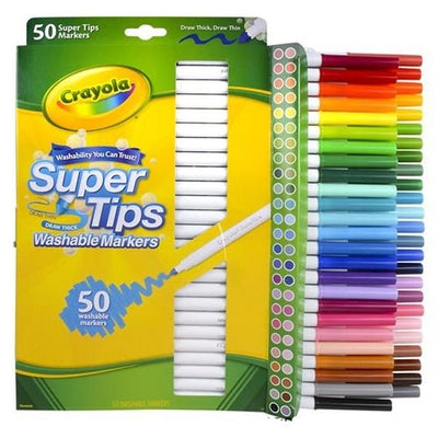 50 ct Washable Super Tips w/Si