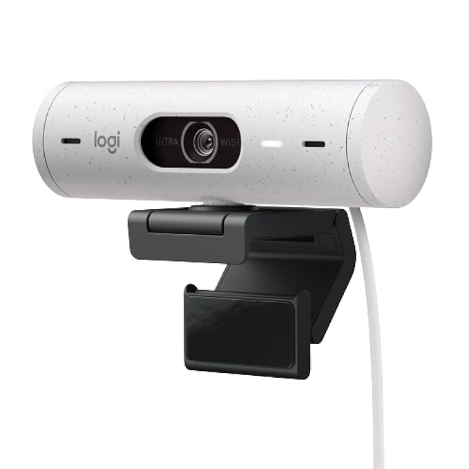 Logitech Brio 500 HD Webcam - 60 fps / USB-C / wired