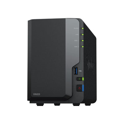 Synology DiskStation DS223 - SATA / فتحتان / USB / LAN / سطح المكتب