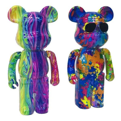 LEEDOR LD-B5 Colorful Painting Violent Bear Graffiti Speaker - 12W / 1200mAh