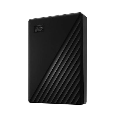 WD My Passport - 4TB / Up to 5Gbps / USB 3.2 Gen 1 / Black / External Hard Drive
