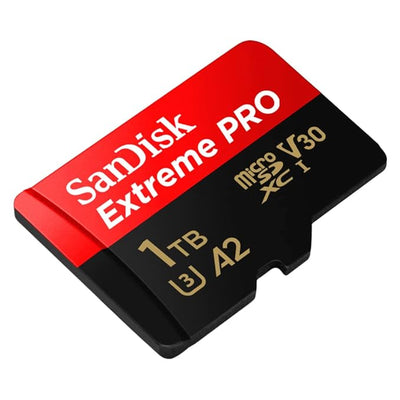 SanDisk Extreme PRO microSDXC UHS-I CARD with Adapter - 1TB / Up to 200 MB/s