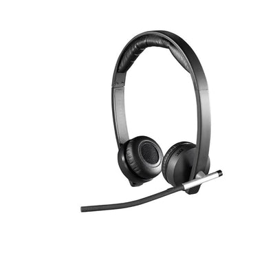 Logitech H820e Dual Wireless Stereo Headset - Wireless / USB / Stereo / Black