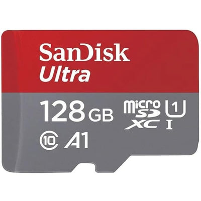 SanDisk Ultra UHS-I MicroSD Card - 128GB / Up to 140 MB/s