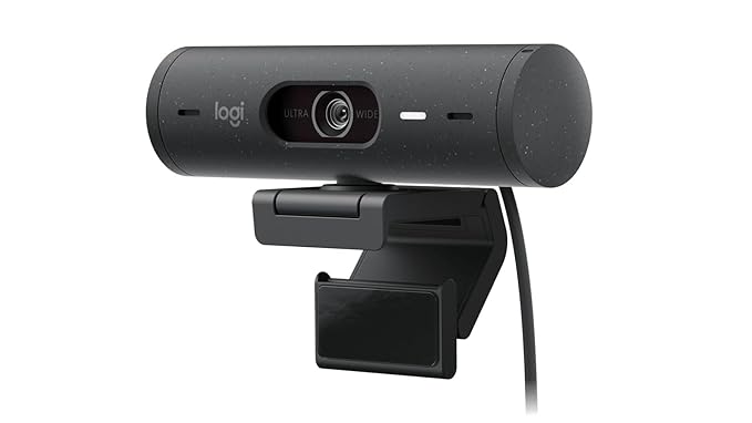 Logitech Brio 500 HD Webcam - 60 fps / USB-C / wired