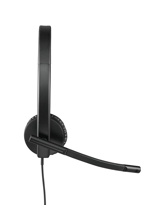 Logitech H570e USB Wired Headset - Wired / USB / Stereo / On-Ear / Black