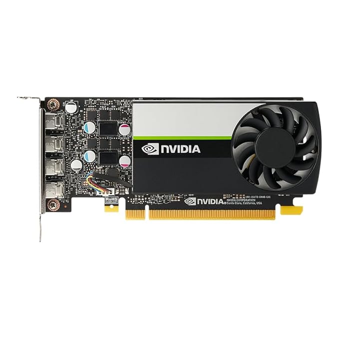 PNY NVIDIA T1000 Graphics - 8GB / GDDR6 / 128-bit / PCI Express 3.0 / Mini DisplayPort