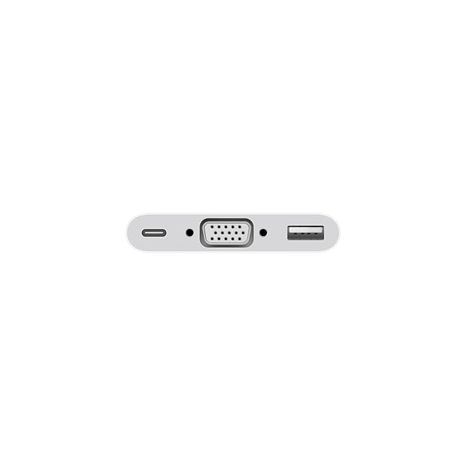 Apple USB Type-C to VGA Multiple Adapter - USB-A / VGA / USB Type-C / White