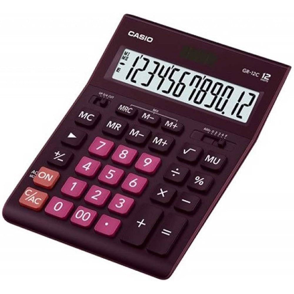 Casio Calculator GR-12C Purple