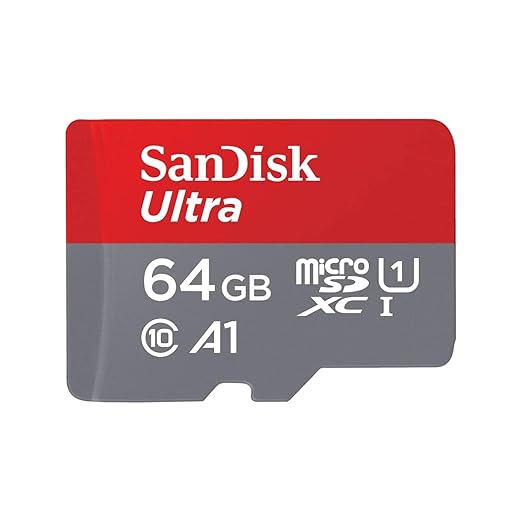 SanDisk Ultra microSDHC/microSDXC UHS-I Card - 64GB / Up to 100 MB/s