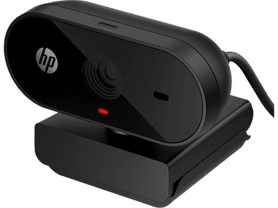 HP 320 FHD Webcam - 5MP / Single Microphone / Wired USB-A Connectivity / Black Color
