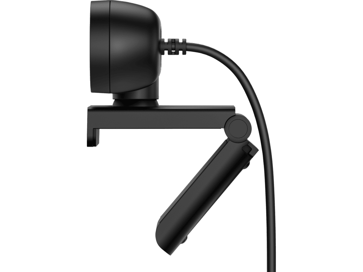 HP 320 FHD Webcam - 5MP / Single Microphone / Wired USB-A Connectivity / Black Color