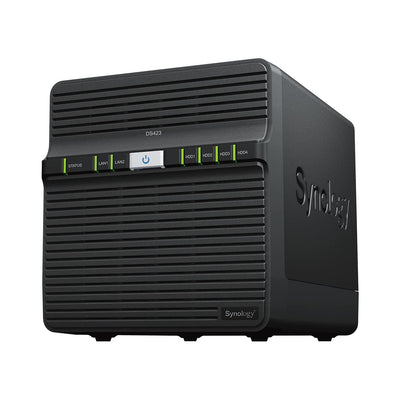 Synology DiskStation DS423 - SATA / 4 فتحات / USB / LAN / سطح المكتب
