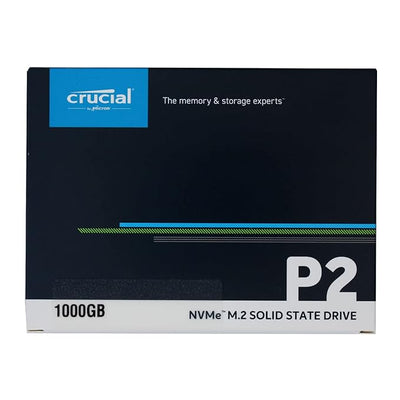 Crucial P2 - 1TB / M.2 2280 / PCIe 3.0 - SSD (Solid State Drive)