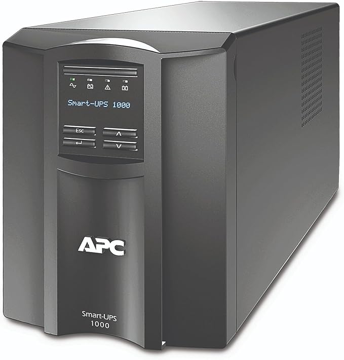 APC Smart-UPS 1000VA - 700Watts / 1KVA / Line Interactive / Tower