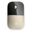 HP Z3700 Wireless Mouse - Up to 1200 dpi / Black/Gold Color