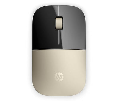 HP Z3700 Wireless Mouse - Up to 1200 dpi / Black/Gold Color