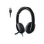 Logitech H540 USB Wired Headset - Wired / USB / Stereo / Black