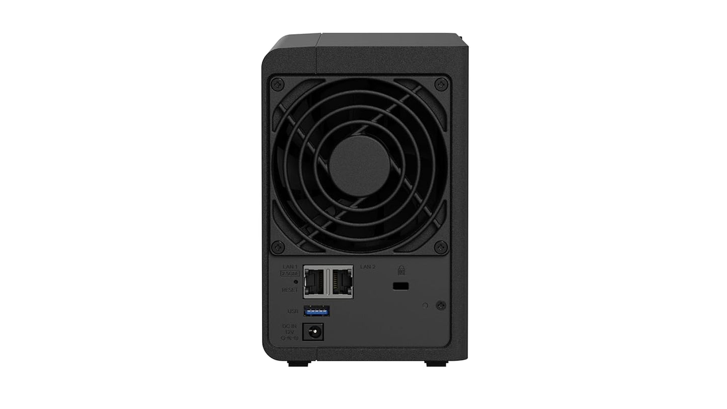 Synology DiskStation DS225+ - SATA / فتحتان / USB / LAN / سطح المكتب